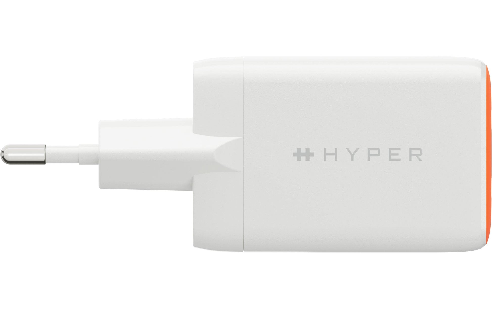 Hyper Flex USB-Ladegerät 45 W – USB-C×2 – für Mobiltelefon, Smartwatch, Tablet u. a. – Orange