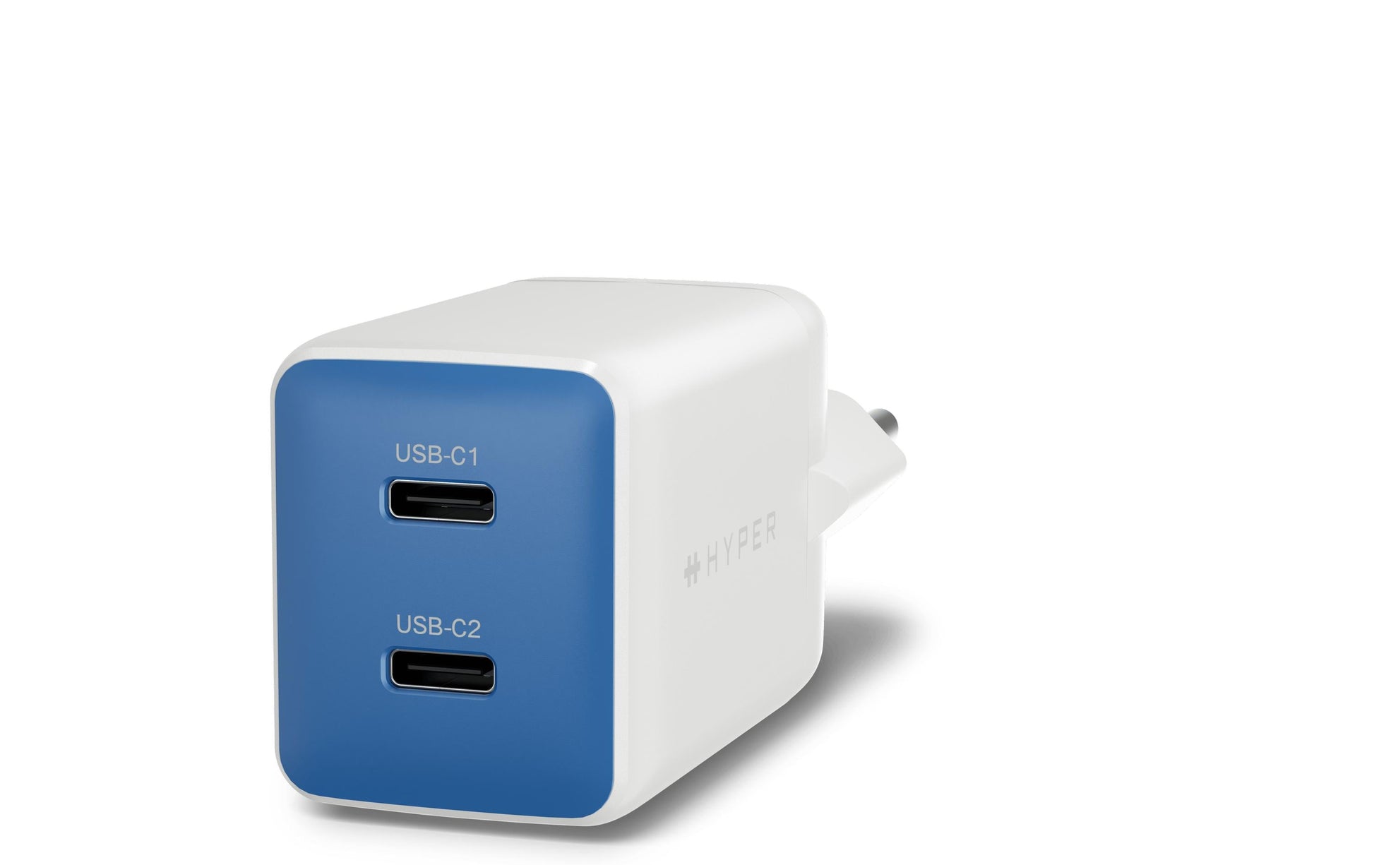 HyperJuice Flex USB-Ladegerät 45 W – USB-C×1, GaN – Blau