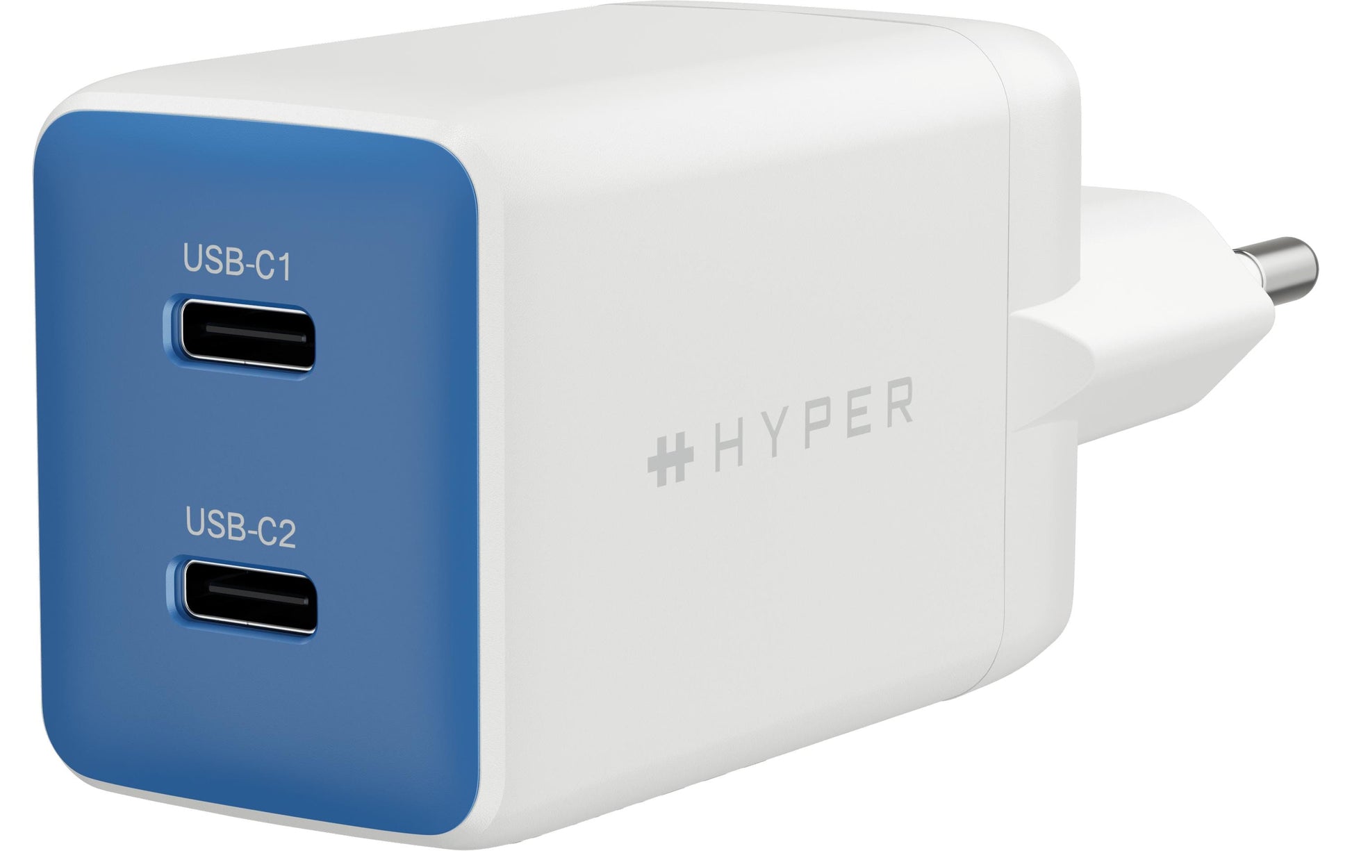 HyperJuice Flex USB-Ladegerät 45 W – USB-C×1, GaN – Blau