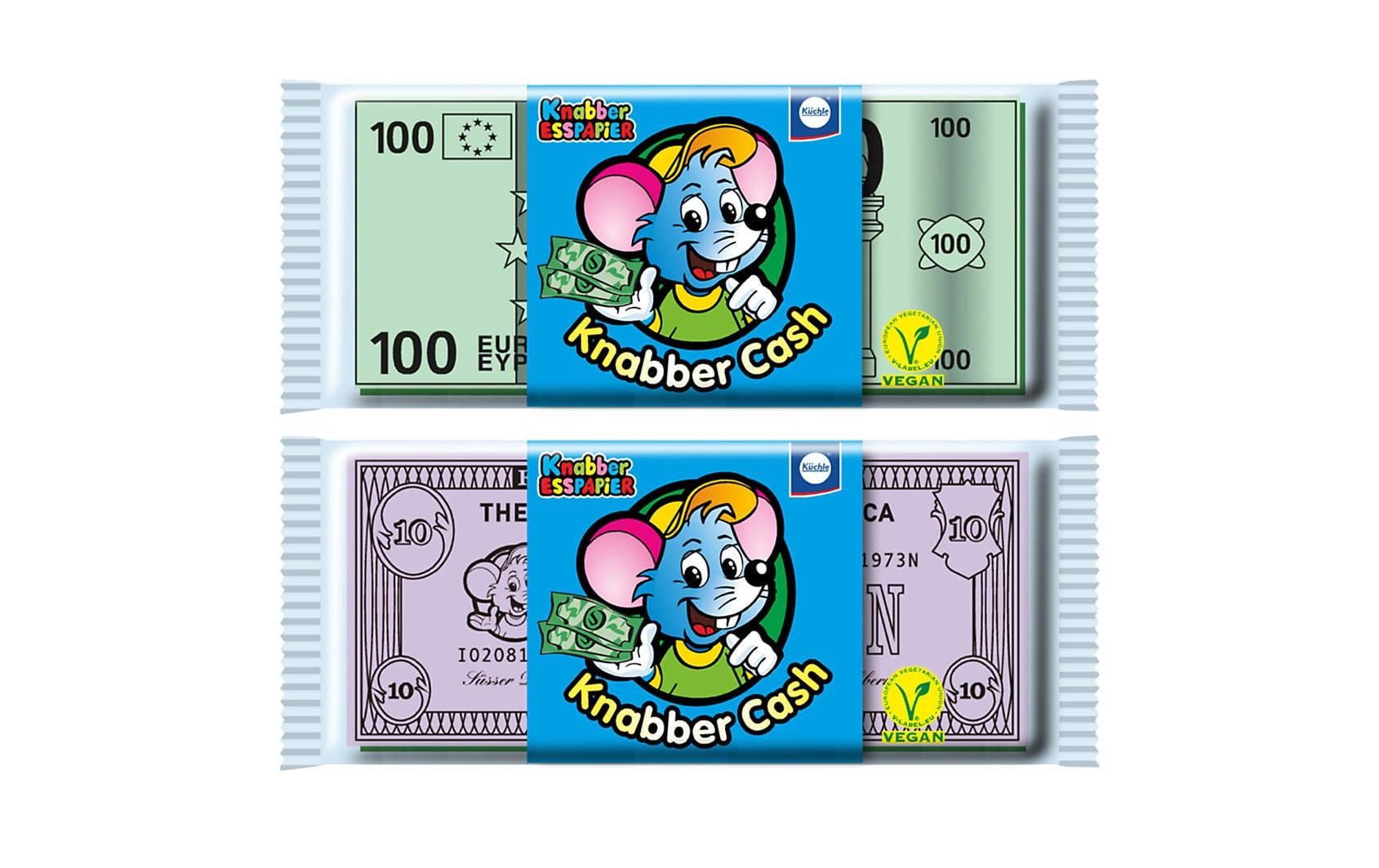 Küchle Knabber Cash Knabber Esspapier – 20 g