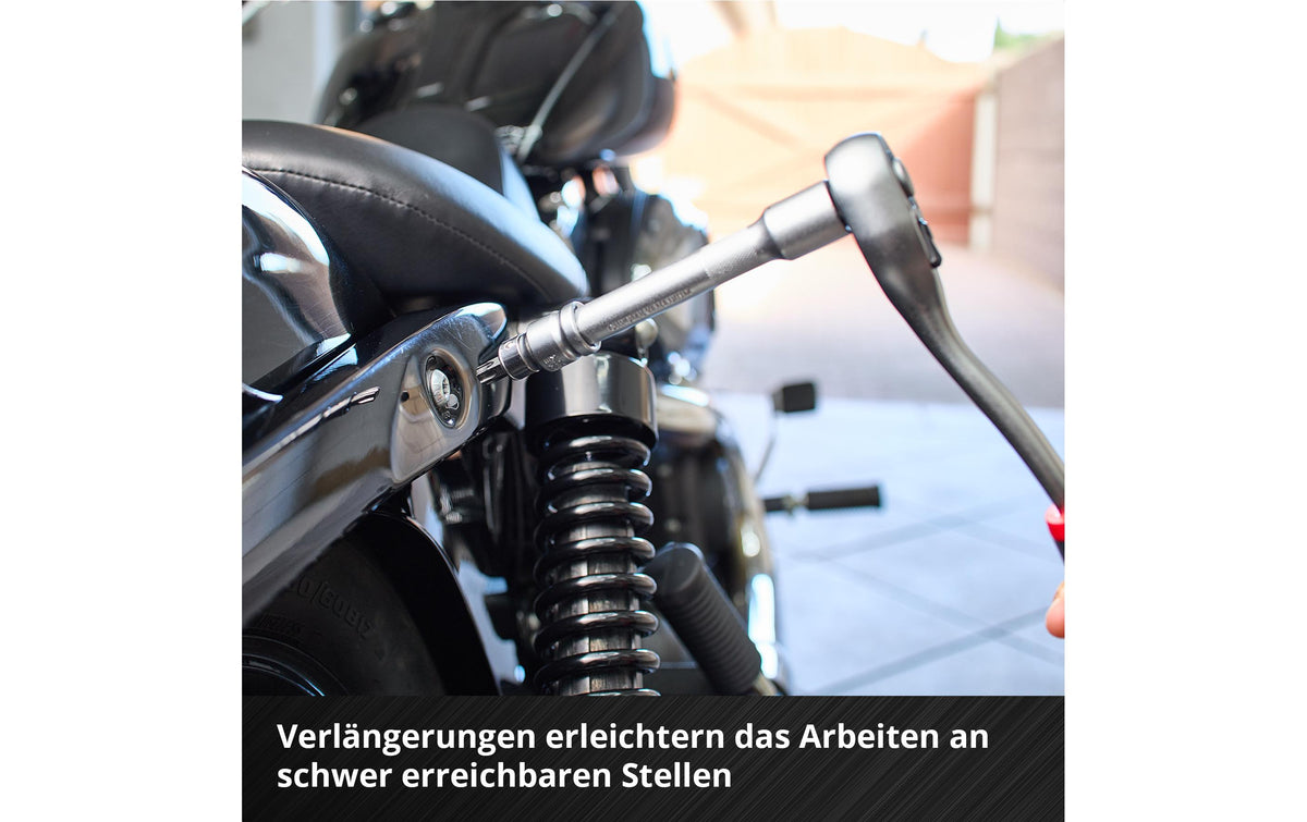 Einhell Werkzeugkoffer – Bits: T, PH, PZ, SL, Innensechskant – für Auto & Werkstatt – 92-teilig