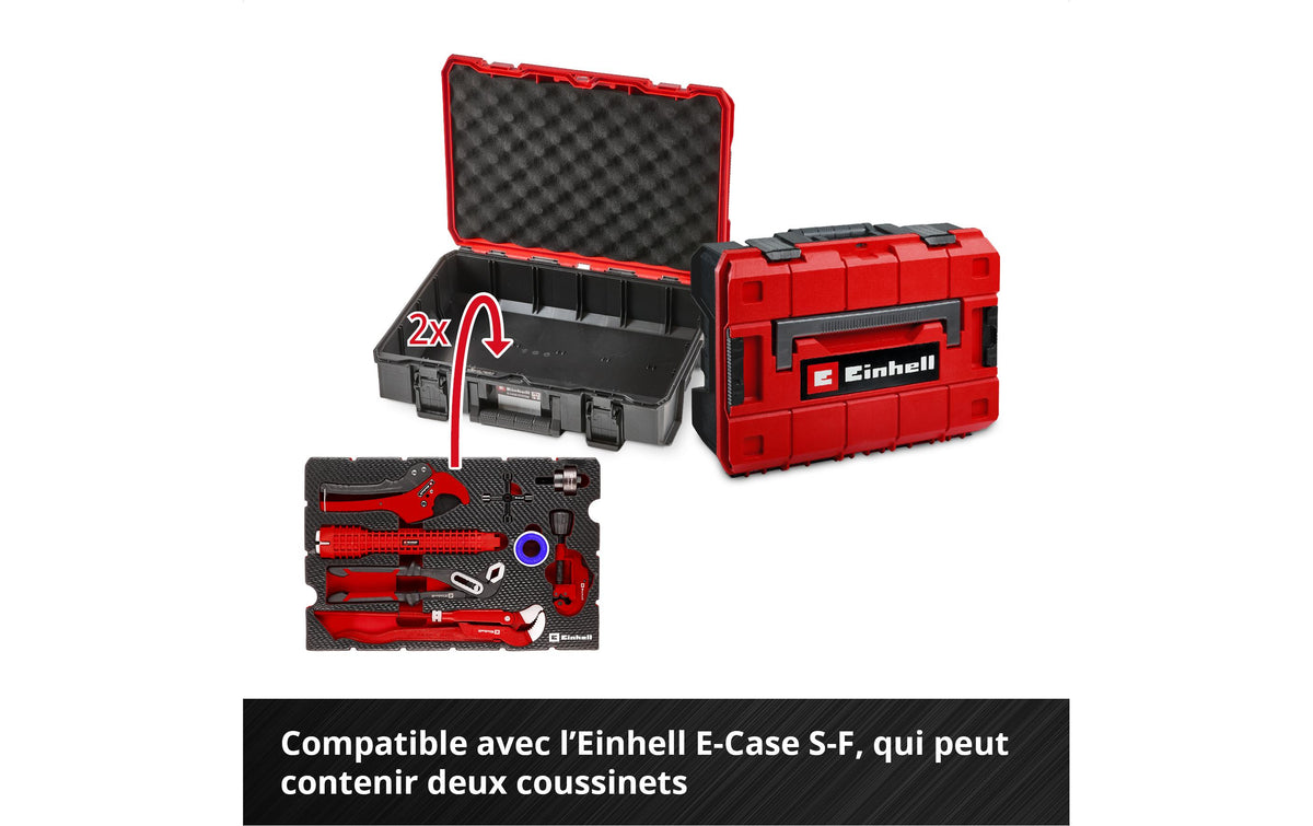Einhell Sanitär Werkzeug-Set – Rohrschneider & Wasserpumpenzange – 8-teilig