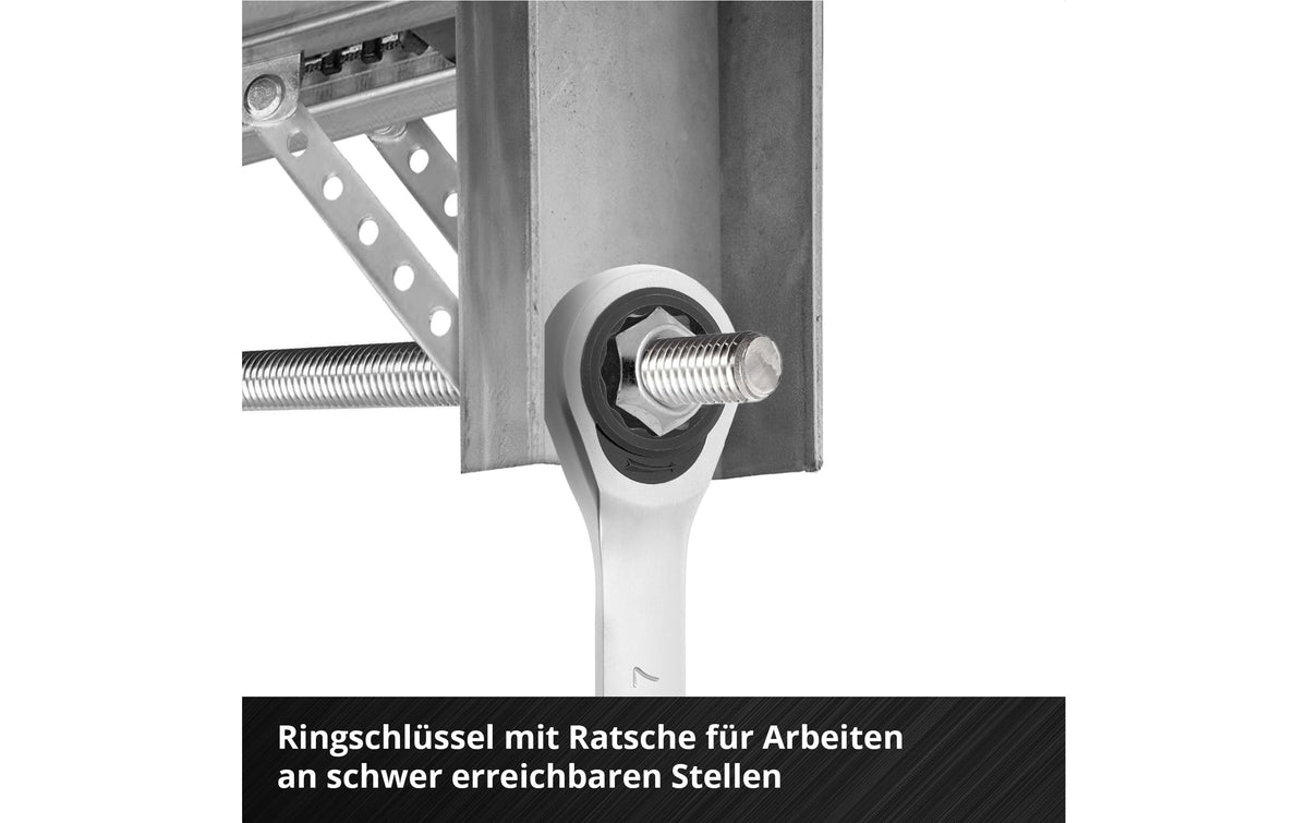 Einhell Universal Werkzeugkoffer – 80-teilig, EVA-Schaumstoffeinlage