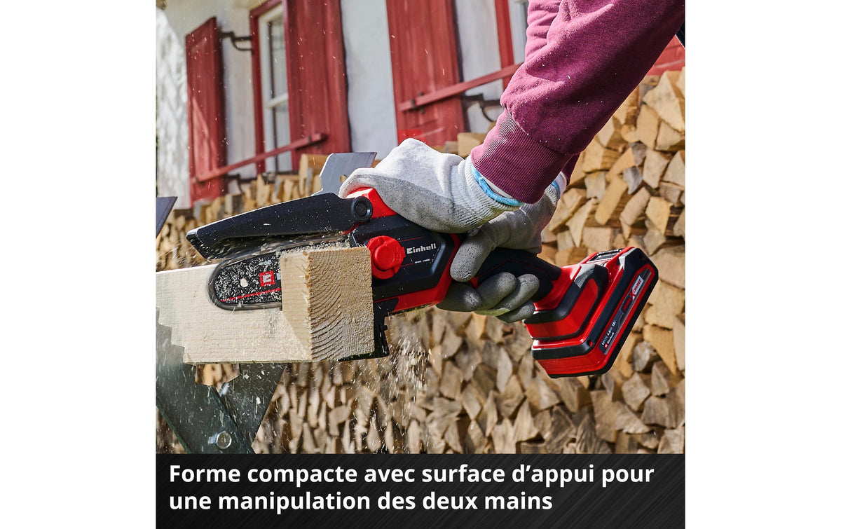 Einhell GE-PS 18/15 Li Akku-Astkettensäge – Schwertlänge 158 mm – Solo – Power X-Change