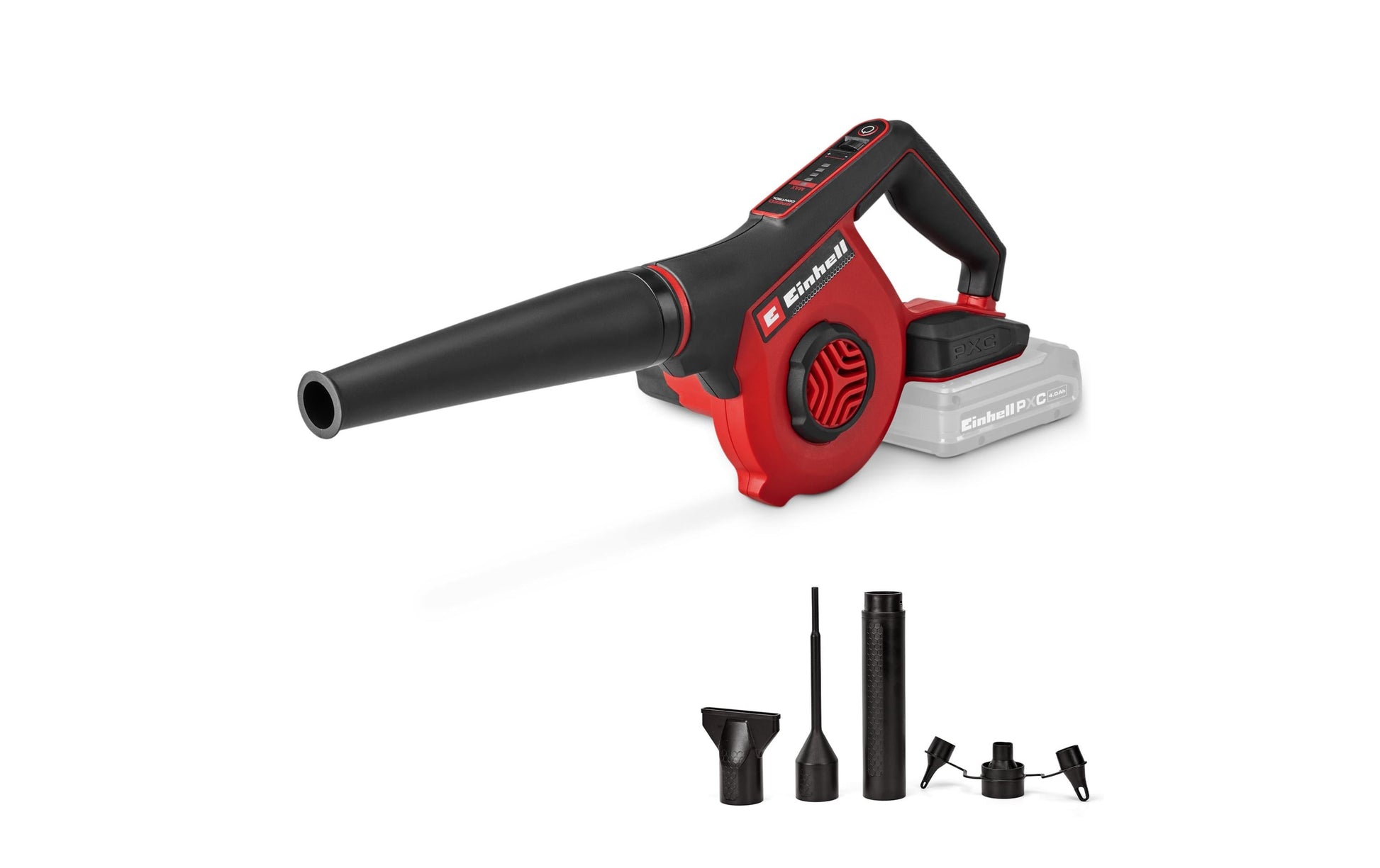 Einhell TE-CB 18/270 Li Akku-Laubbläser – 18 V – Luftstrom 270 km/h – Solo – Power X-Change
