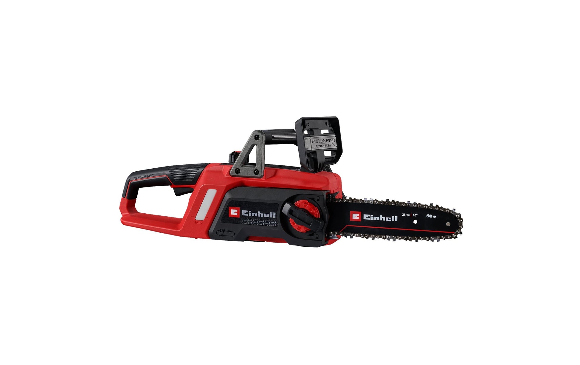 Einhell GE-LC 18/25 Li BL Akku-Kettensäge, bürstenlos – 18 V – Schwertlänge 250 mm – Solo – Power X-Change