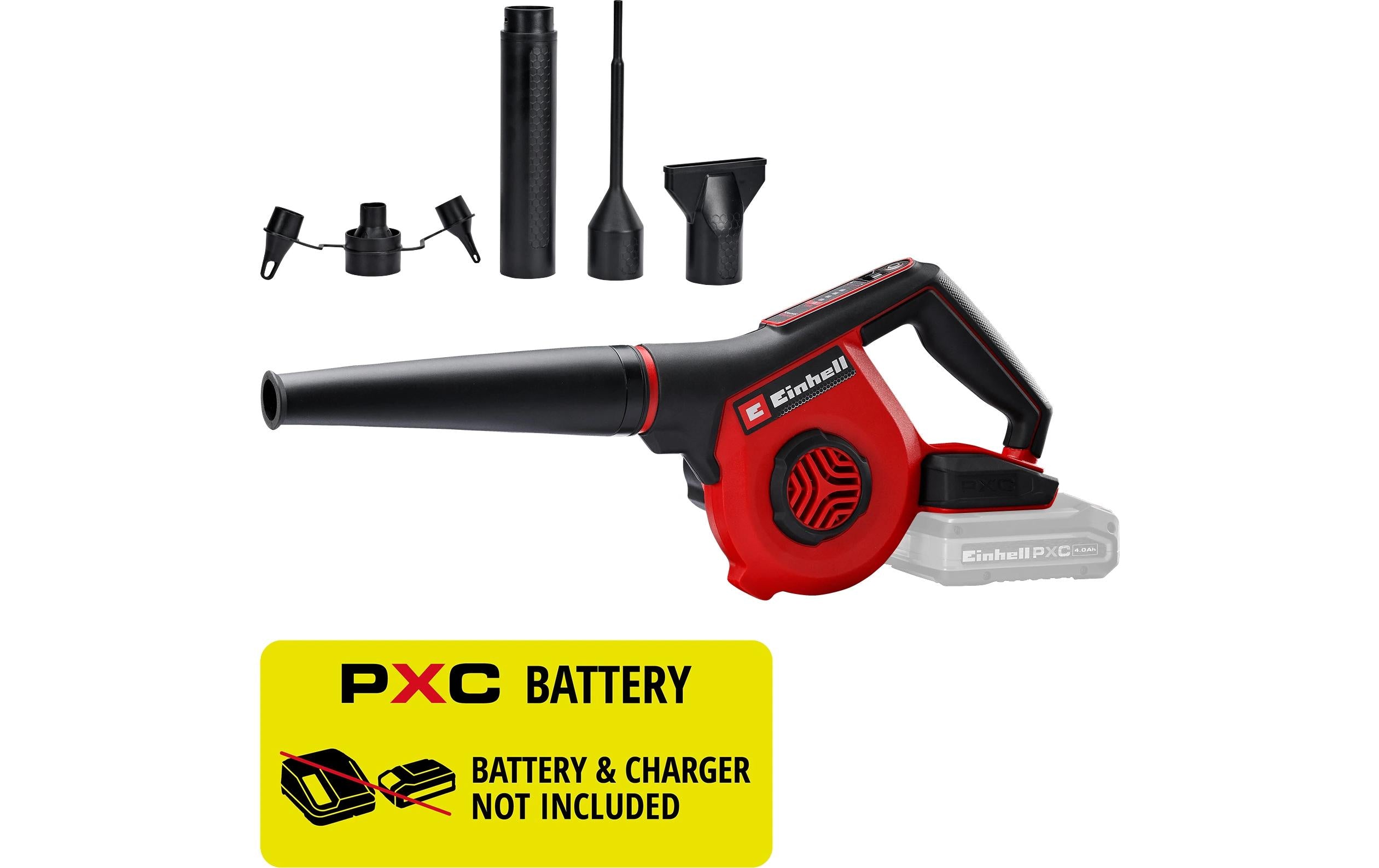 Einhell TE-CB 18/270 Li Akku-Laubbläser – 18 V – Luftstrom 270 km/h – Solo – Power X-Change