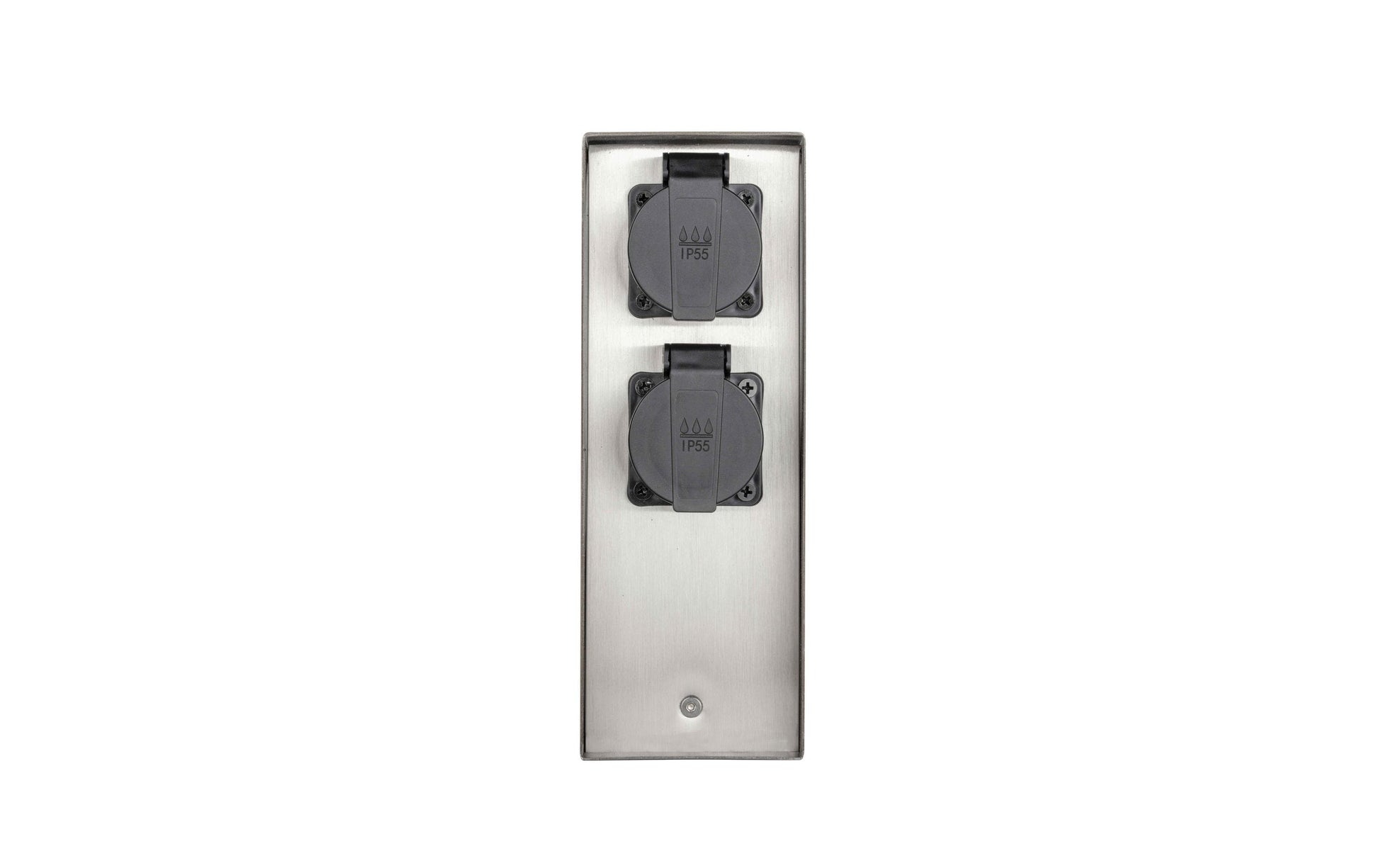 M. Schönenberger Schönenberger Gartenstromverteiler, 3×T13, IP55, Überlastschutz – Silber