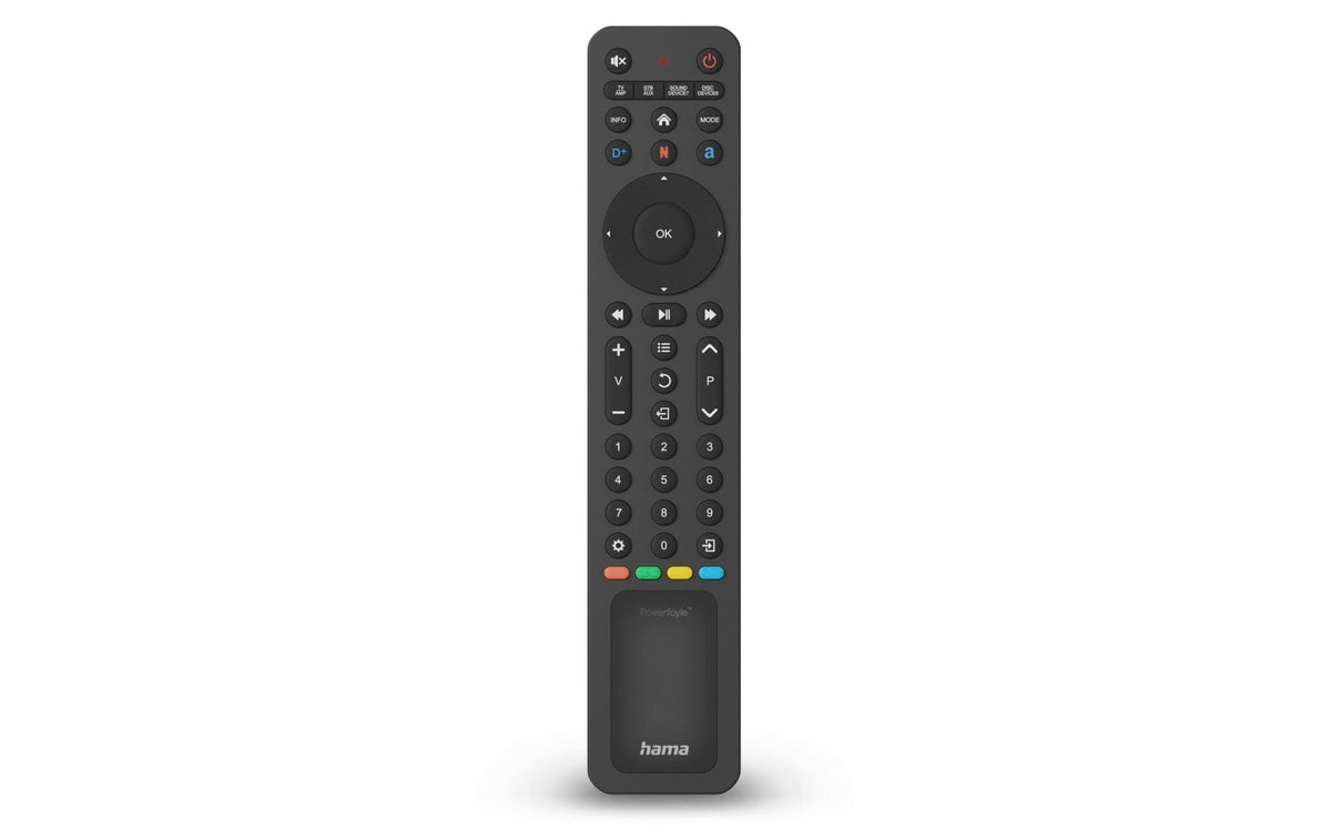 Hama TV-Fernbedienung – IR, USB-C, Schwarz