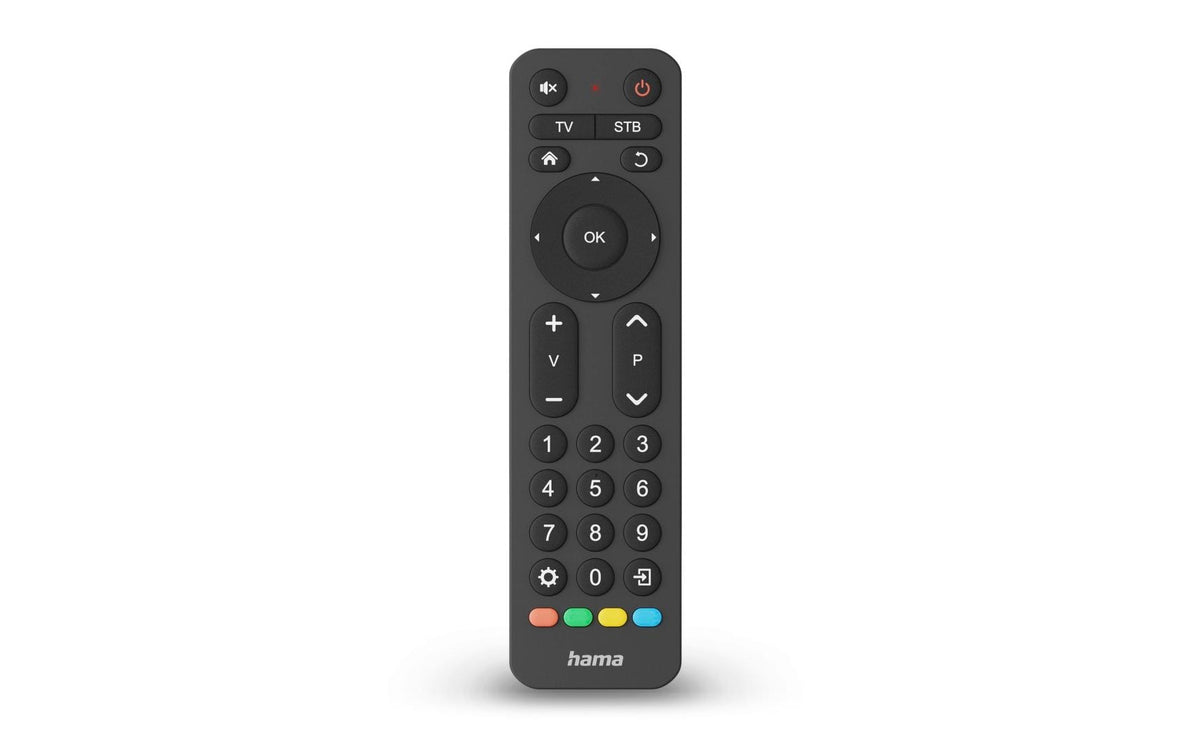 Hama Universal-TV-Fernbedienung – IR, schwarz