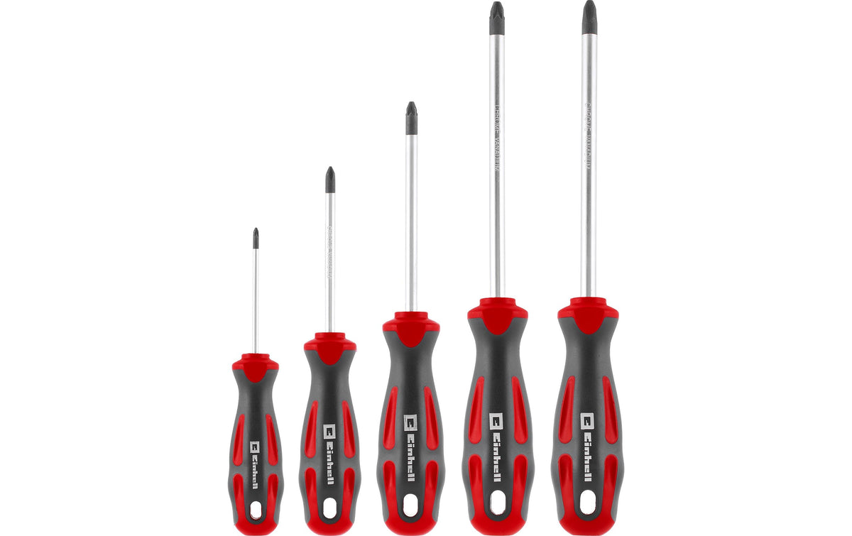 Einhell Schraubenzieher-Set Pozidriv, 5-teilig