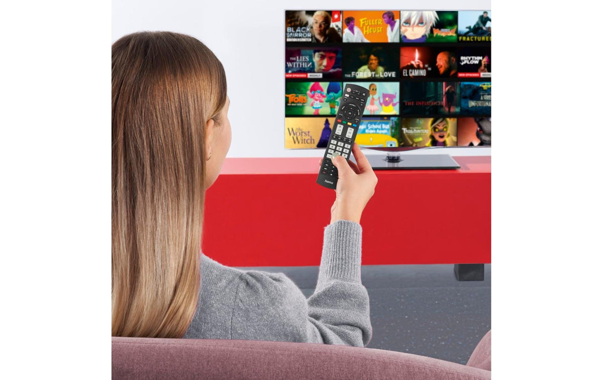 Hama TV-Fernbedienung – für Panasonic, IR, schwarz