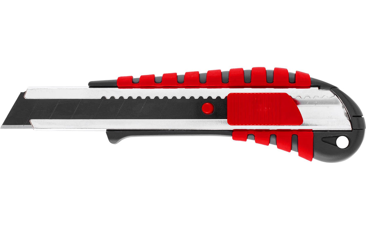 Einhell 18 mm Abbrechmesser, Gummi, Einziehbar, Rot
