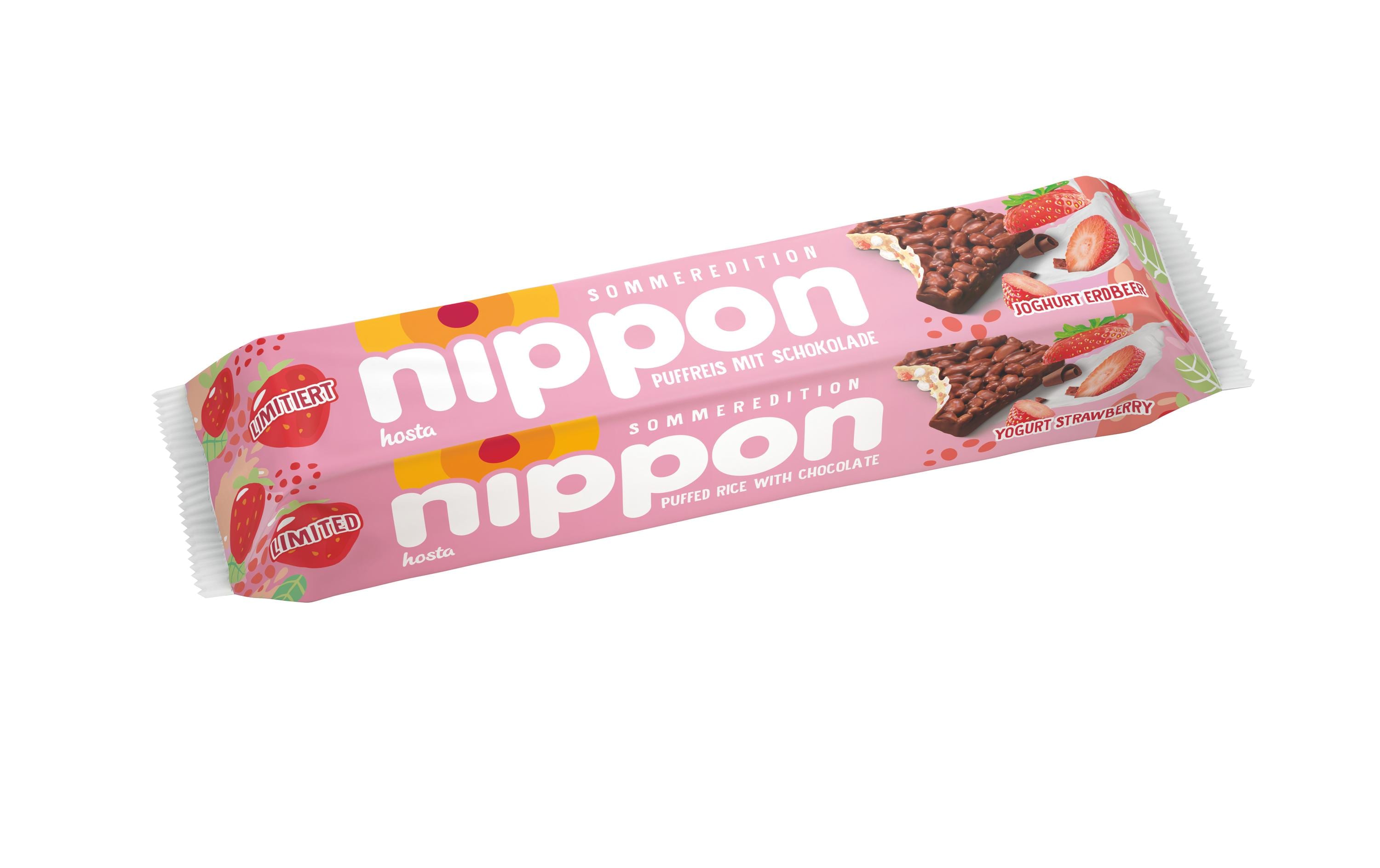 Nippon Puffreis – Joghurt-Erdbeer-Creme – 200 g
