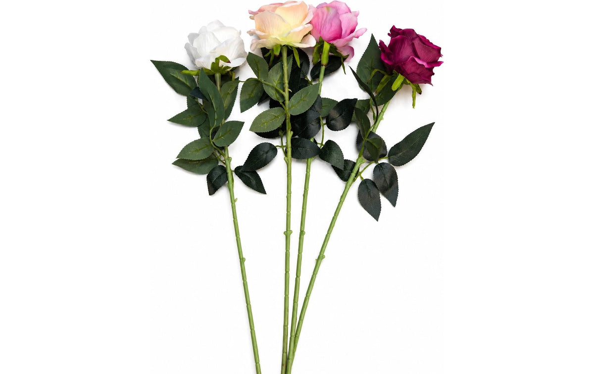 Chalet Strauß – Rosen – Ø 20 × 87 cm – Kunststoff, mehrfarbig