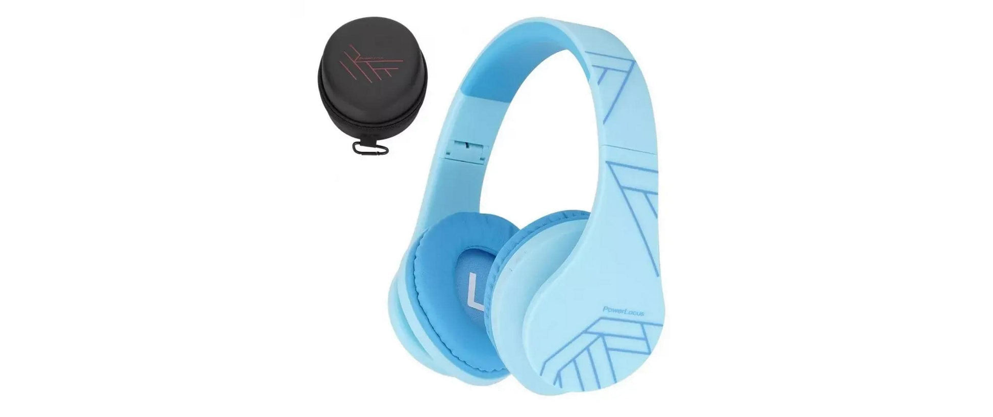 PowerLocus P2 Kids Kinderkopfhörer – Over-Ear, BT 5.3, Blau