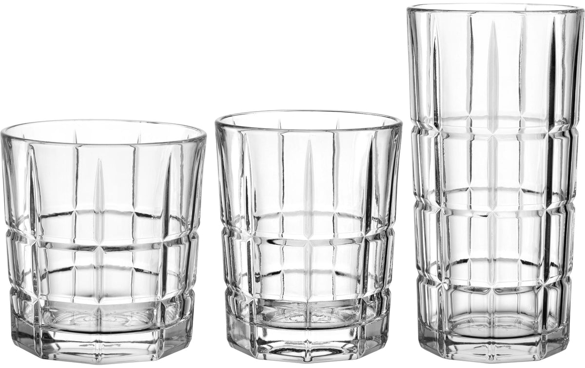 LEONARDO Spiritii Nova Trinkglas – 400 ml, Ø 9 cm, H 15 cm, Glas, Transparent, spülmaschinenfest