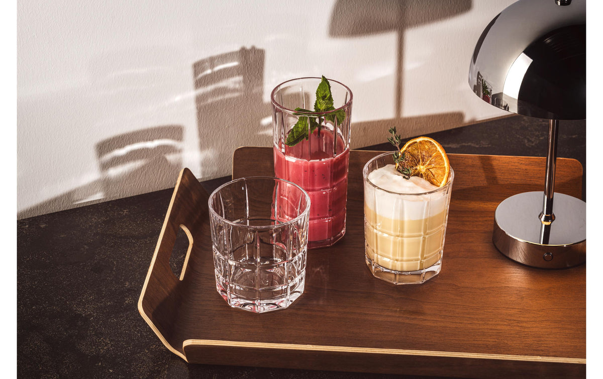 LEONARDO Spiritii Nova Trinkglas – 400 ml, Ø 9 cm, H 15 cm, Glas, Transparent, spülmaschinenfest