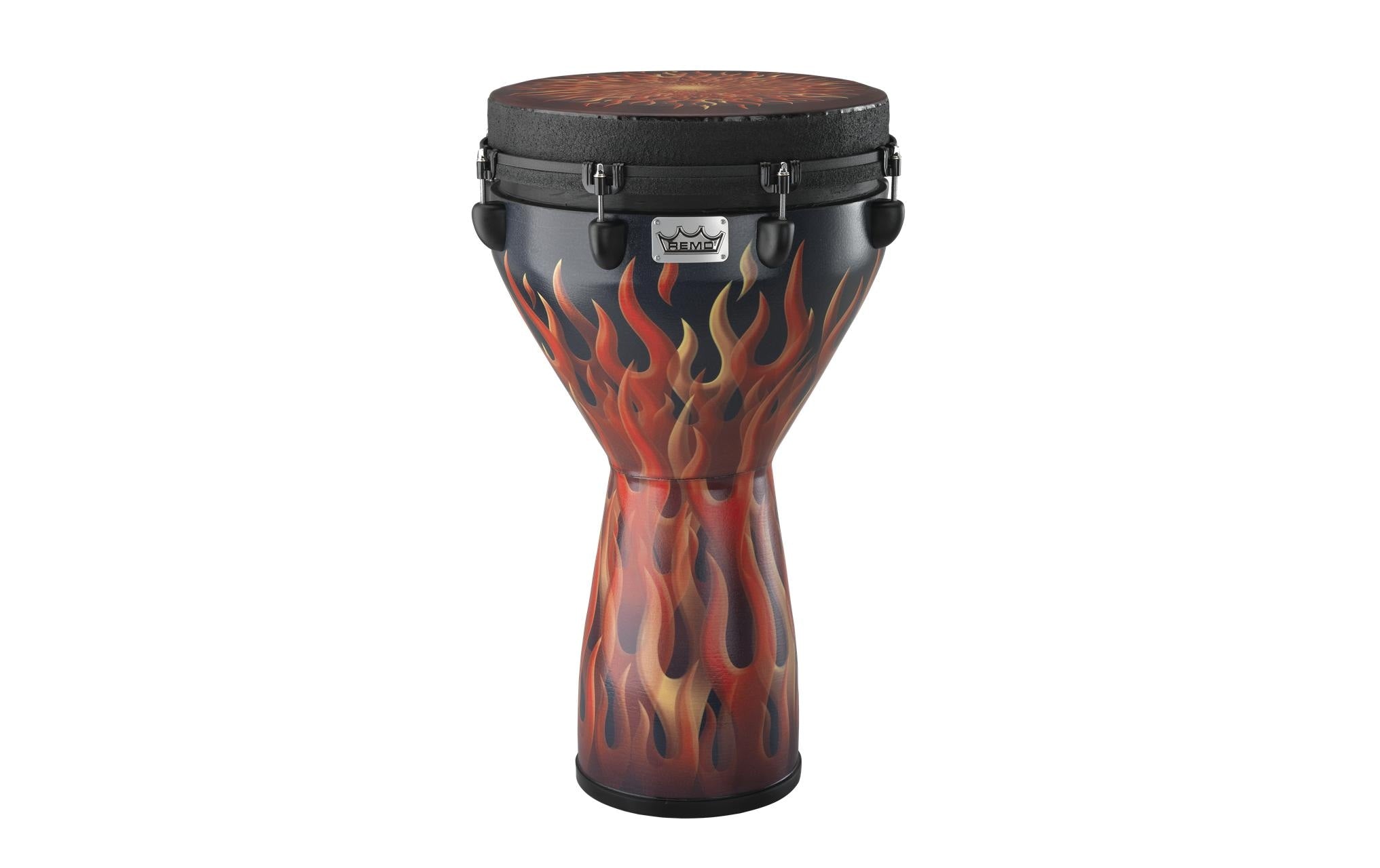 REMO DJ-0014-30 Trommel – rot/schwarz