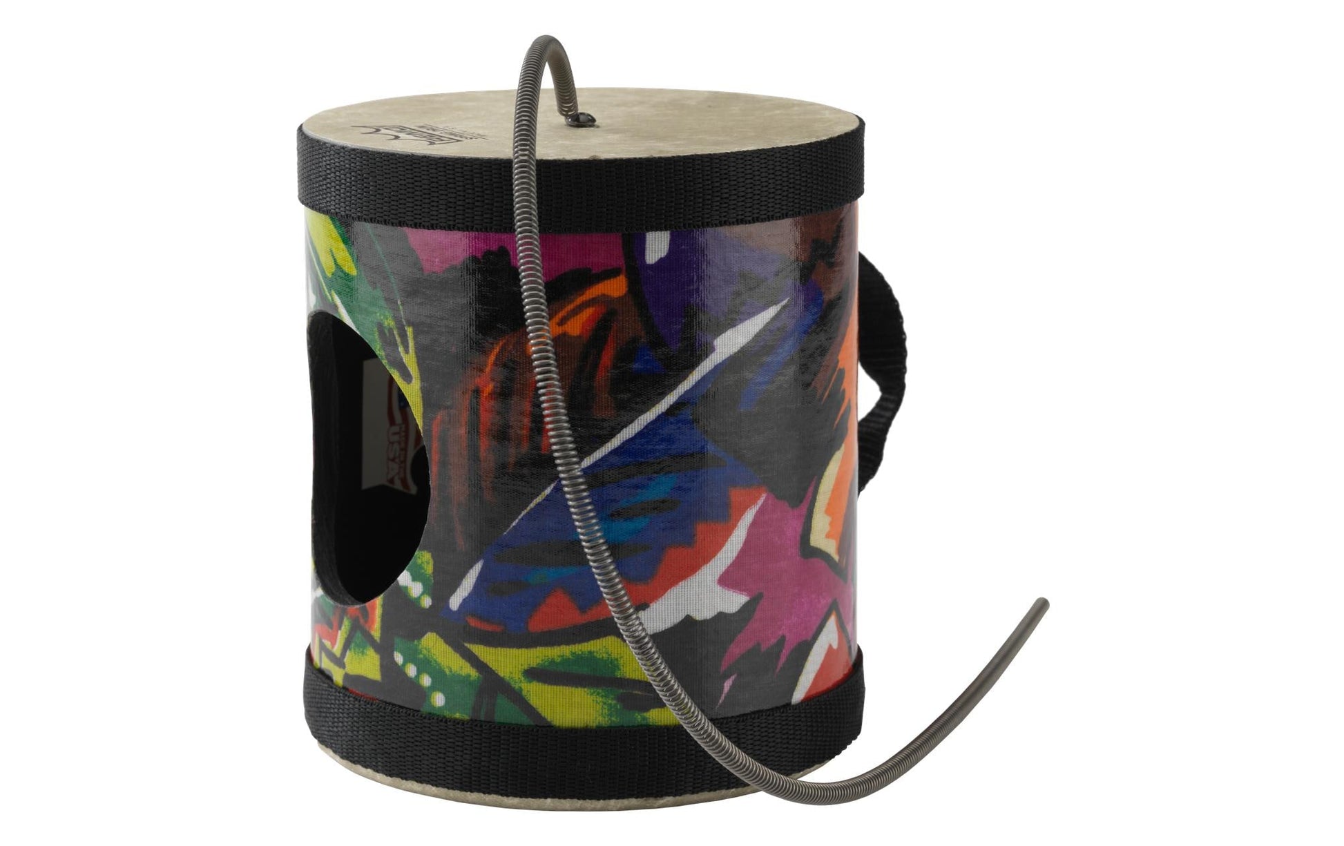 REMO Spring Drum – Spielzeug-Musikinstrument – Mehrfarbig