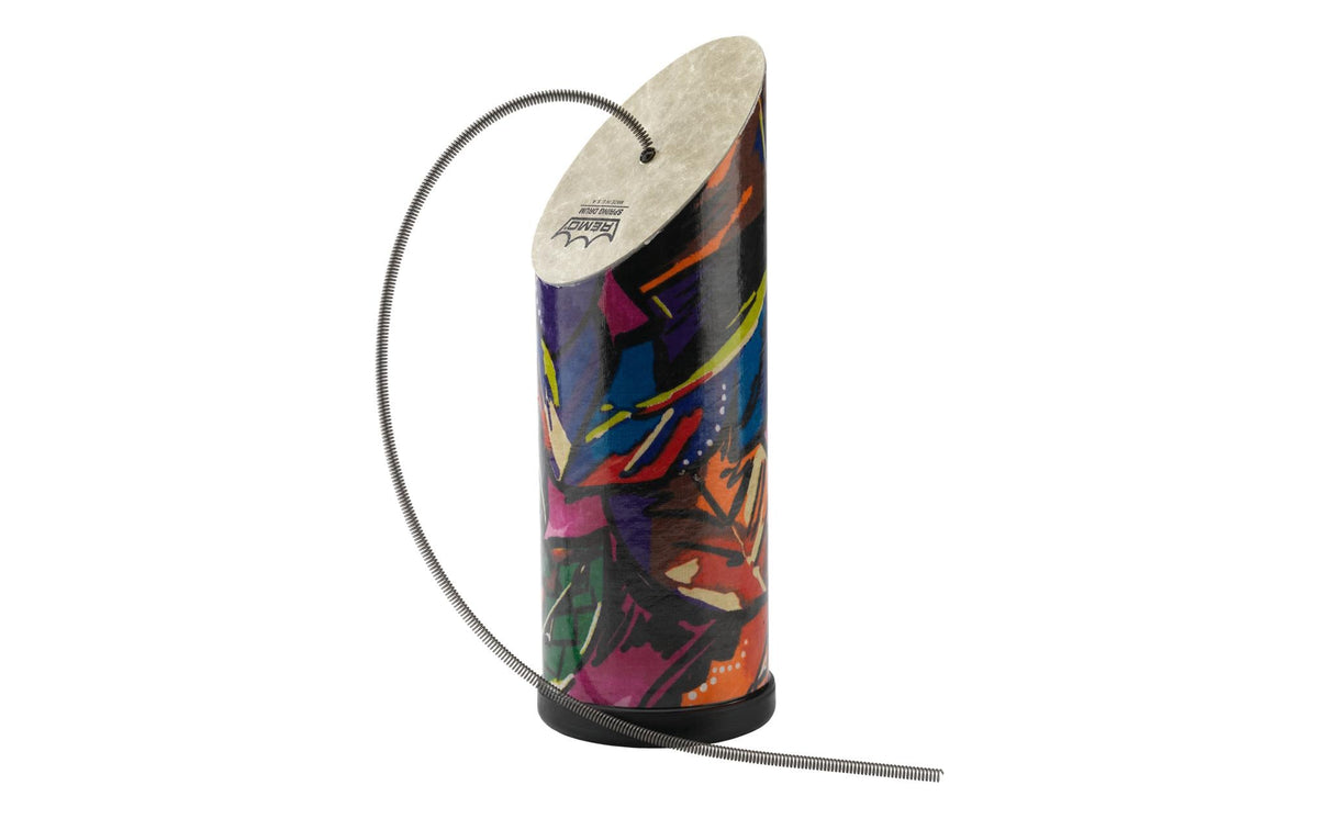 REMO Spring Drum Spielzeug-Musikinstrument – Federtrommel – Grün