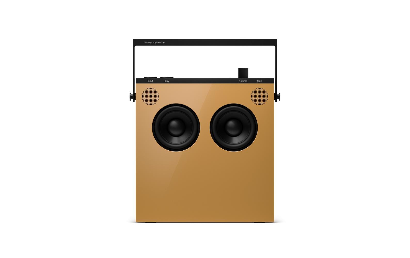 Teenage Engineering OB-4 – Bluetooth-Lautsprecher – 38 W, 72 h, Ocker