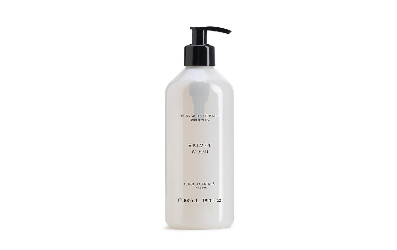 Cerería Mollá Flüssige Handseife – Velvet Wood – 500 ml