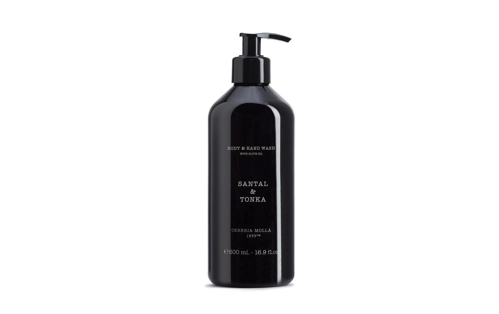 Cerería Mollá Flüssige Handseife – Sandelholz & Tonka – Pumpflasche – 500 ml