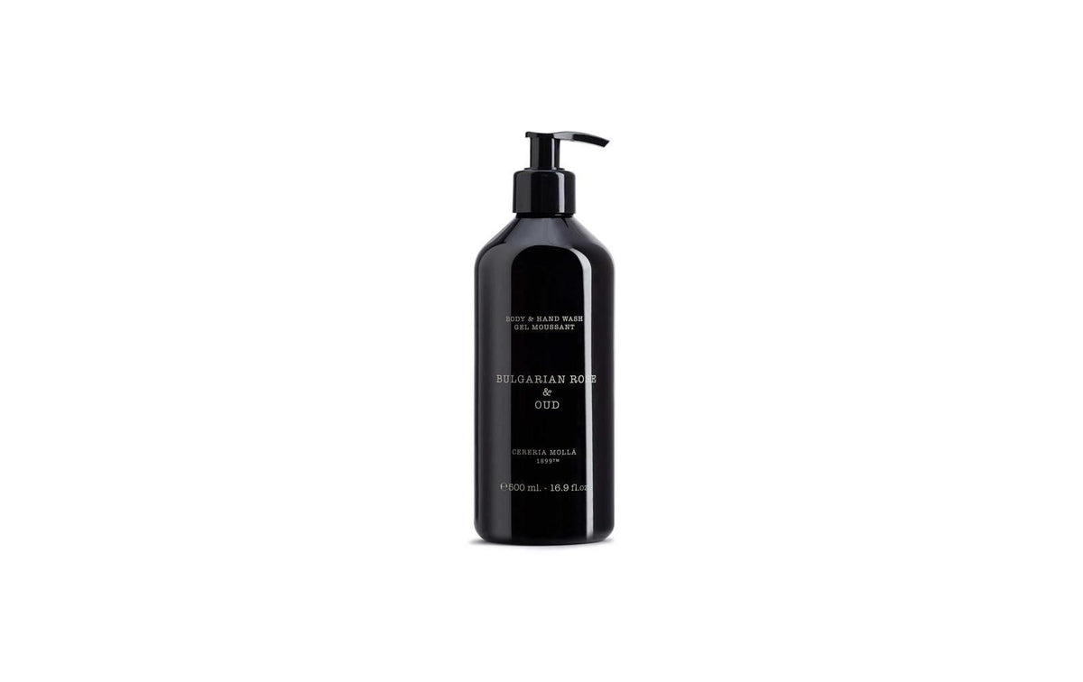 Cerería Mollá Flüssige Handseife – Rose & Oud – Pumpflasche – 500 ml