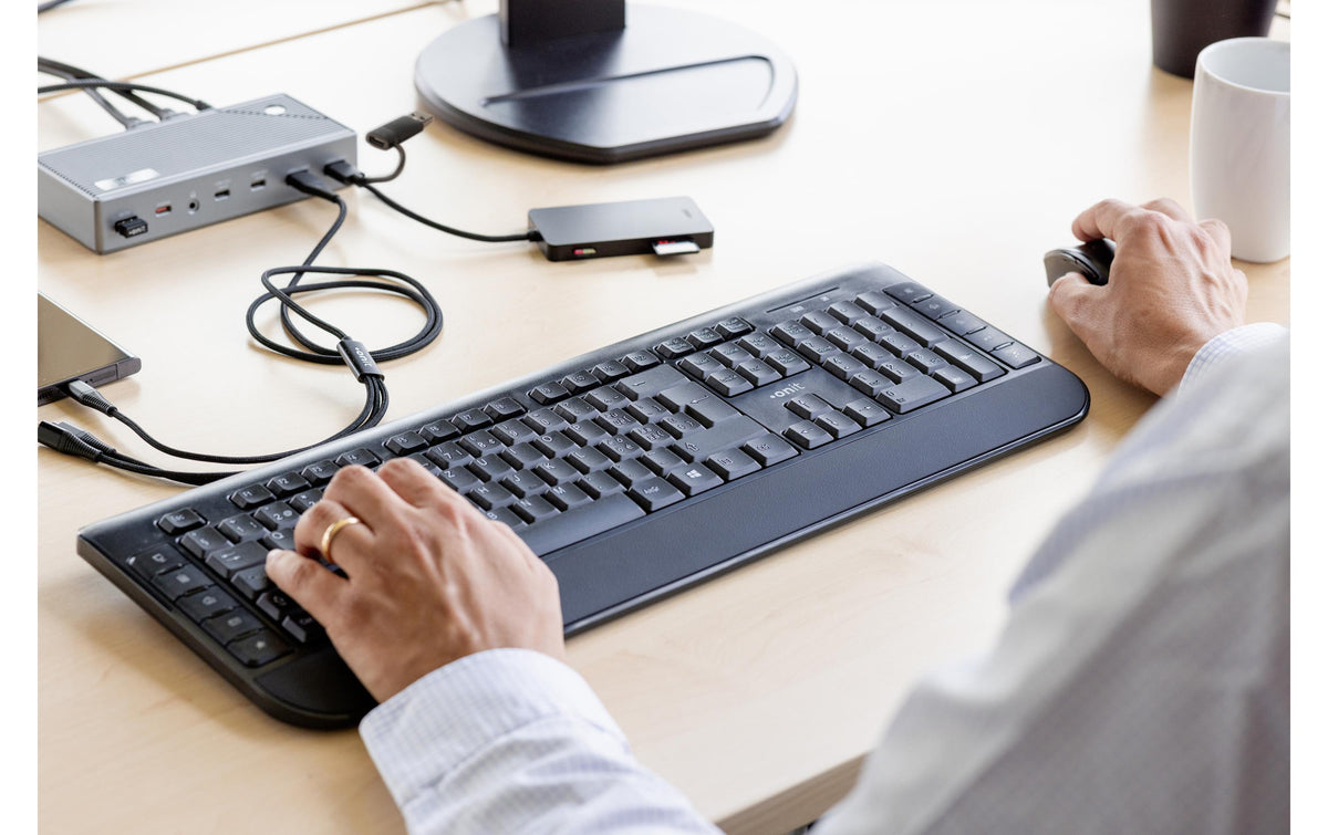 Onit USB-C/A Multi – Smartcard-Leser – USB 3.1 Gen 1 (USB-A, USB-C), Schwarz, für Windows, macOS & mehr