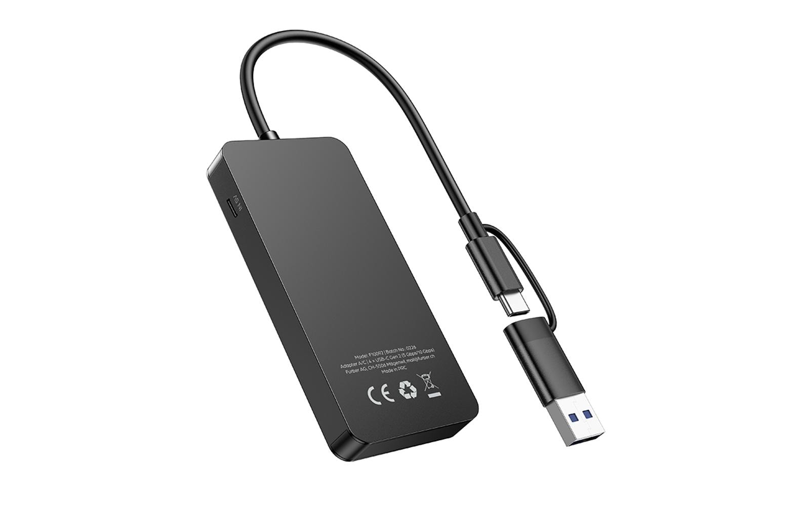 Onit USB-Hub – 4× USB-C, für Windows/Mac/ChromeOS
