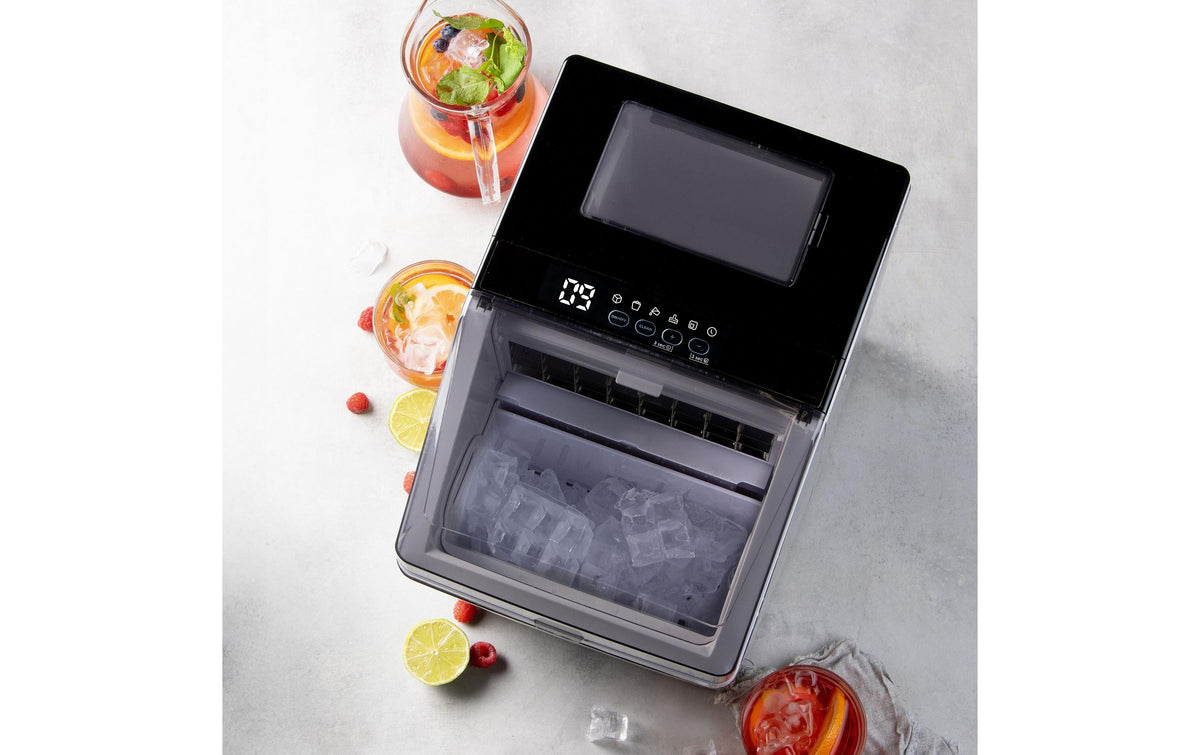 Domo Eiswürfelmaschine DO9301IB – 20 kg/24 h, 3,2 l – Edelstahl