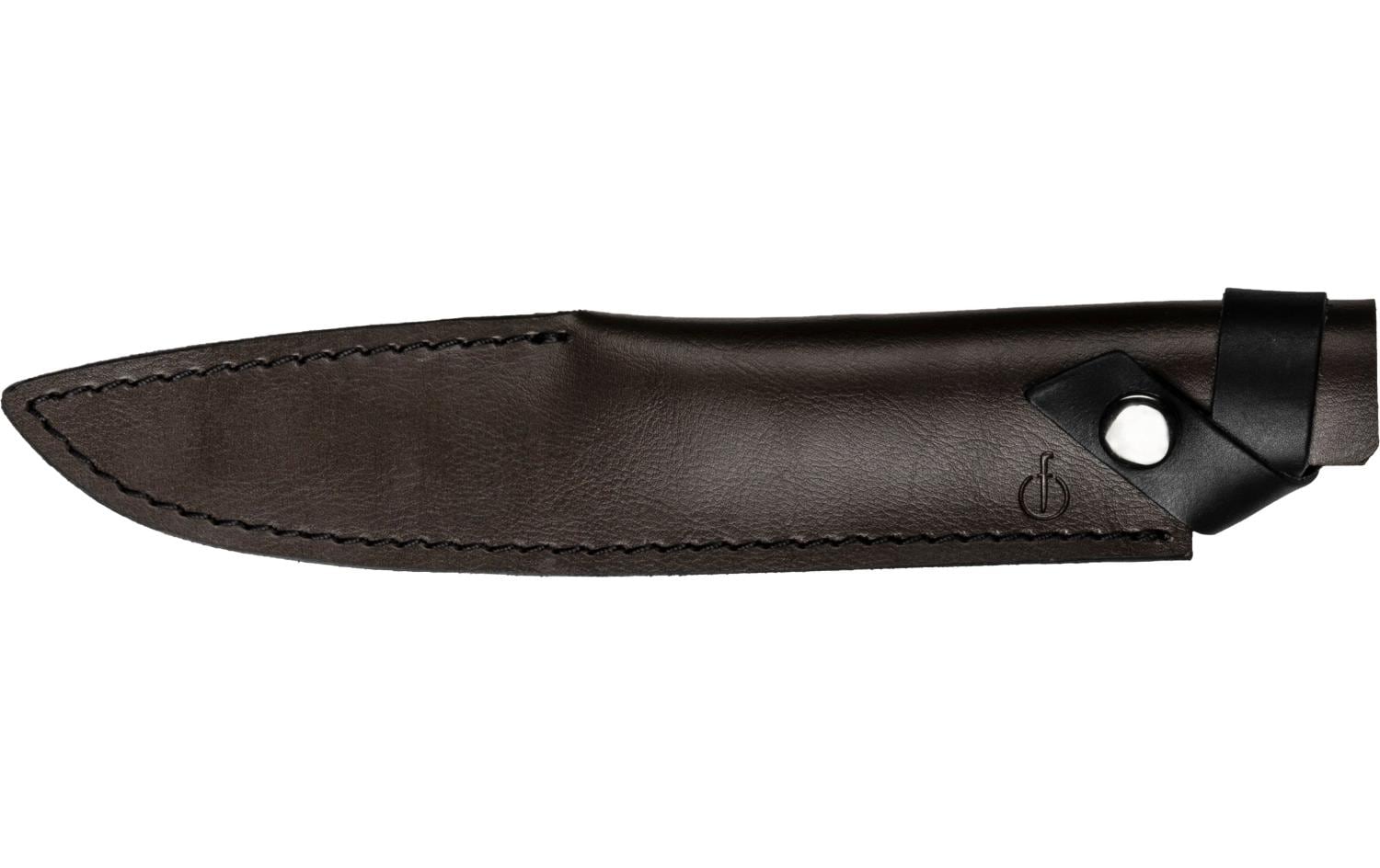 Forged Lederetui, 4,6 × 2,0 cm, braun