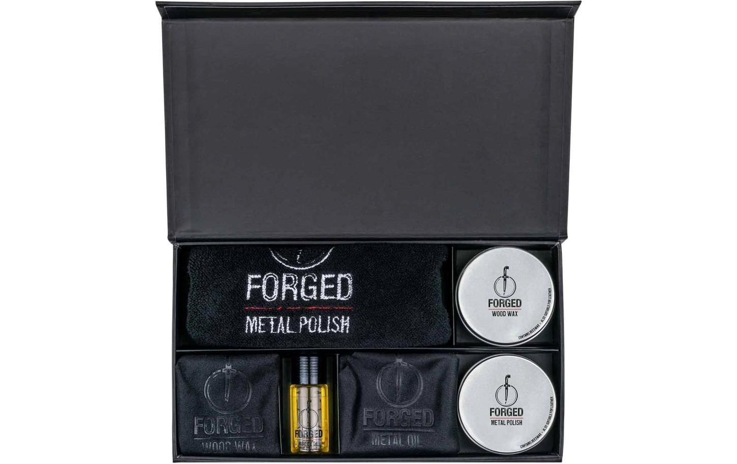 Forged Pflegeset 12,8 × 4 cm, mehrfarbig