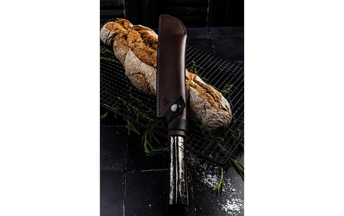 Forged Messeretui 5,2 × 2,0 cm, Leder, Braun