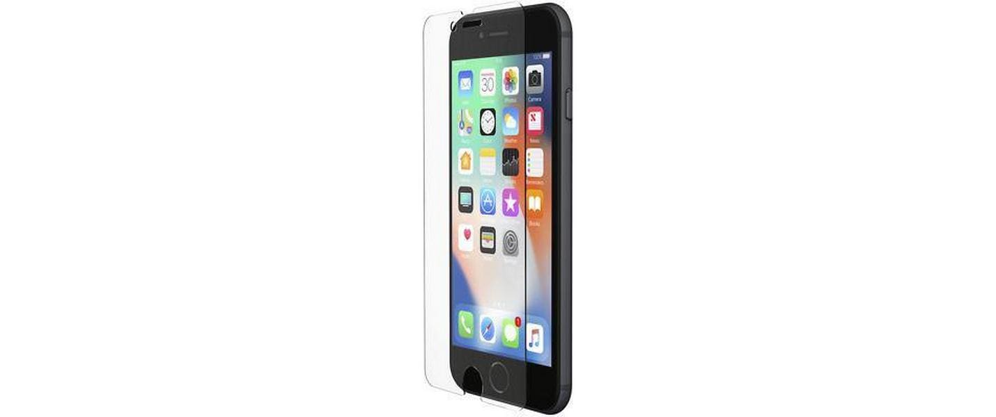 Belkin Displayschutz (Panzerglas), fettabweisend – für iPhone SE (3. Generation)/SE (2020)/8 u. a.