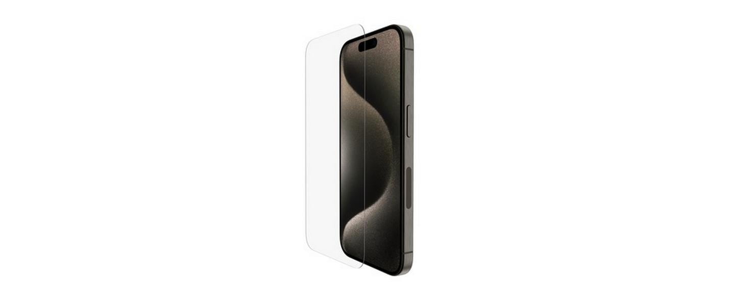 Belkin Displayschutz (Panzerglas) – für iPhone 15 Pro