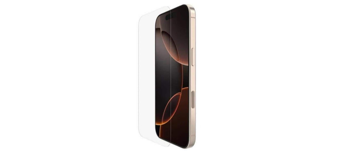 Belkin Displayschutz (Panzerglas), Antibakteriell – für iPhone 16 Pro