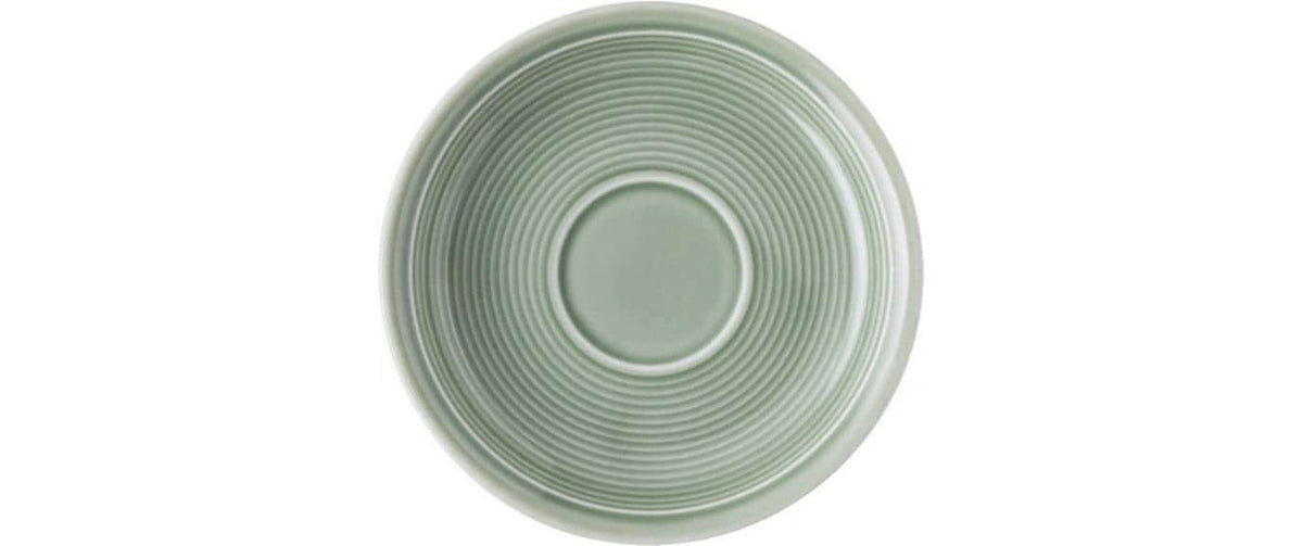 Thomas Espresso-Untertasse – Ø 11,3 cm, Porzellan, Grün, spülmaschinenfest, mikrowellengeeignet