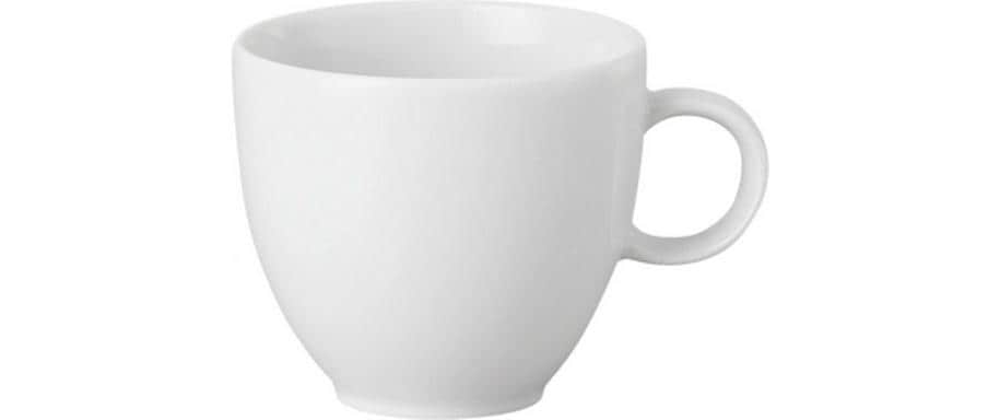 Thomas Espressotasse Sunny Day – 80 ml, Ø 6,2 cm, Porzellan, Weiss, spülmaschinenfest, mikrowellengeeignet