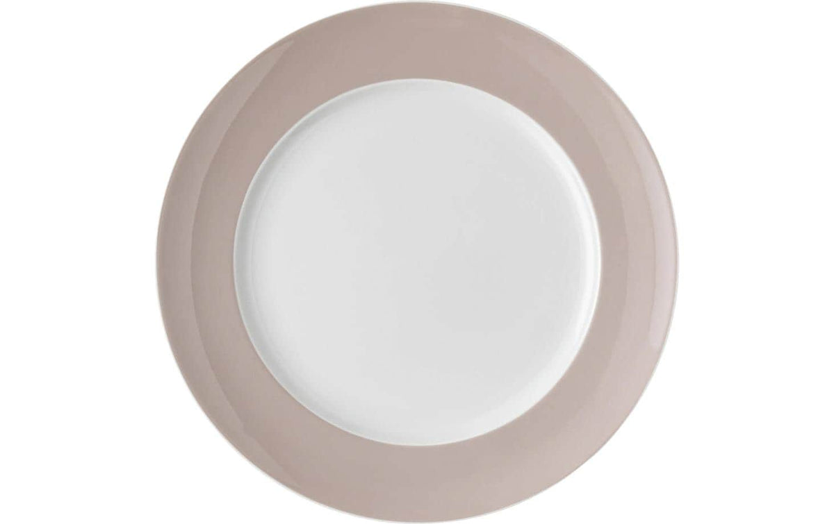 Thomas Speiseteller – Ø 27 cm, H 2,8 cm, Porzellan, Rosa/Weiss, spülmaschinenfest, mikrowellengeeignet