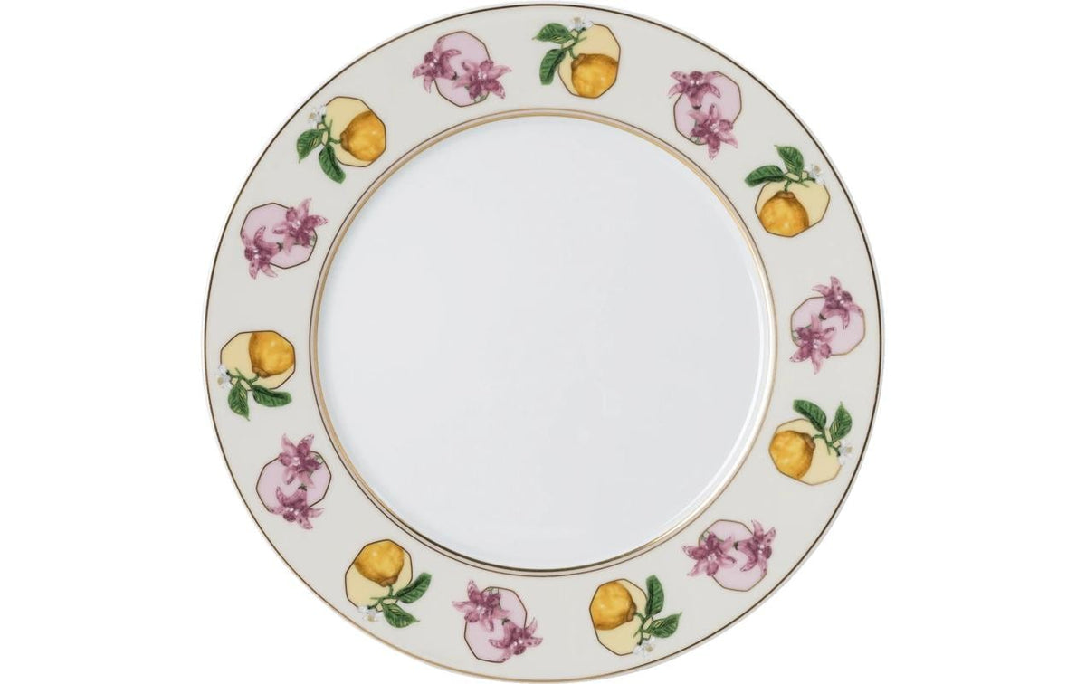 Rosenthal Essteller IDYLLIA Marshmallow – Ø 23,4 cm, Porzellan, Mehrfarbig, spülmaschinenfest