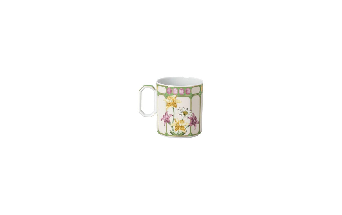 Rosenthal IDYLLIA Flycatcher Kaffeebecher – 390 ml, Ø 8,3 cm, Porzellan