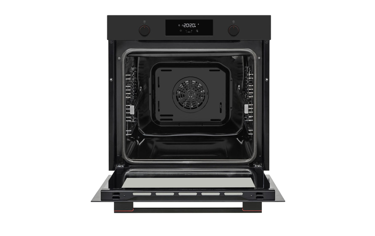 Sharp Einbau-Backofen K-70P19BNH-EU – 78 l, Grill & Heissluft – Schwarz
