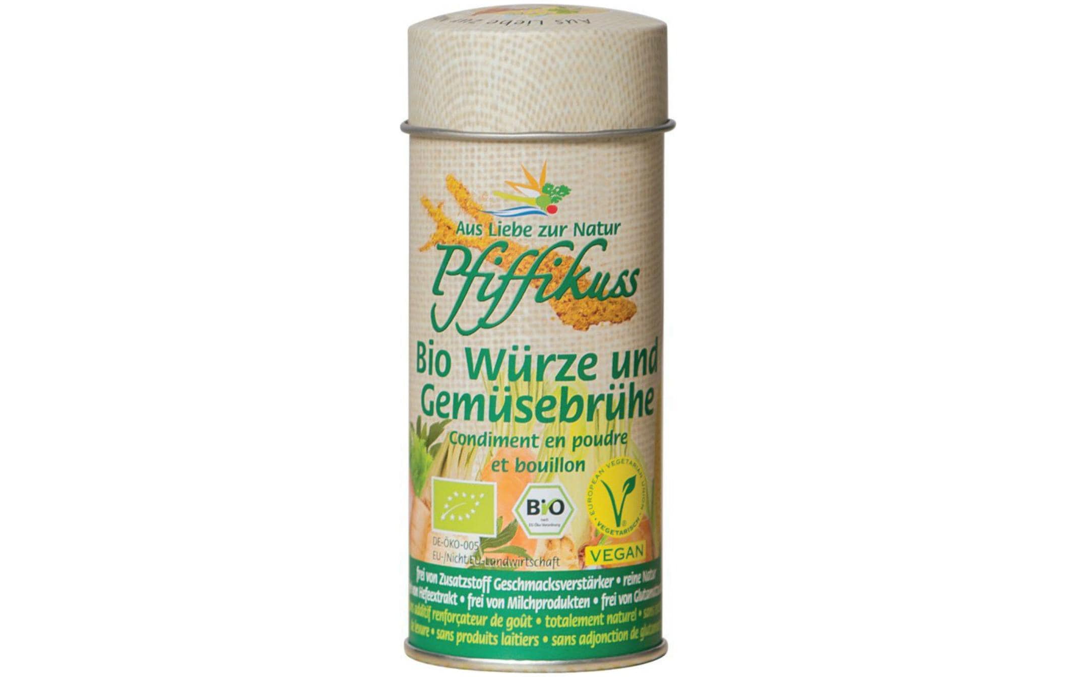 Pfiffikuss Bio Gemüsebouillon Streuwürze – 80 g