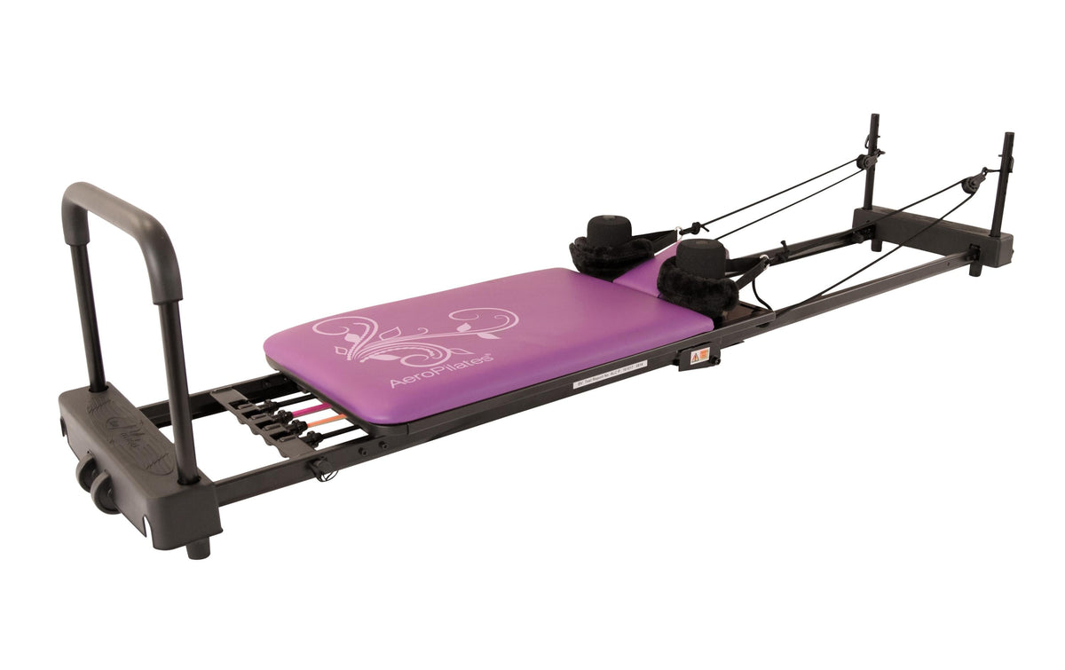 Aero pilates AeroPilates – Pilates Reformer 435 Plus, 219 × 45 × 39 cm – Schwarz, Metall