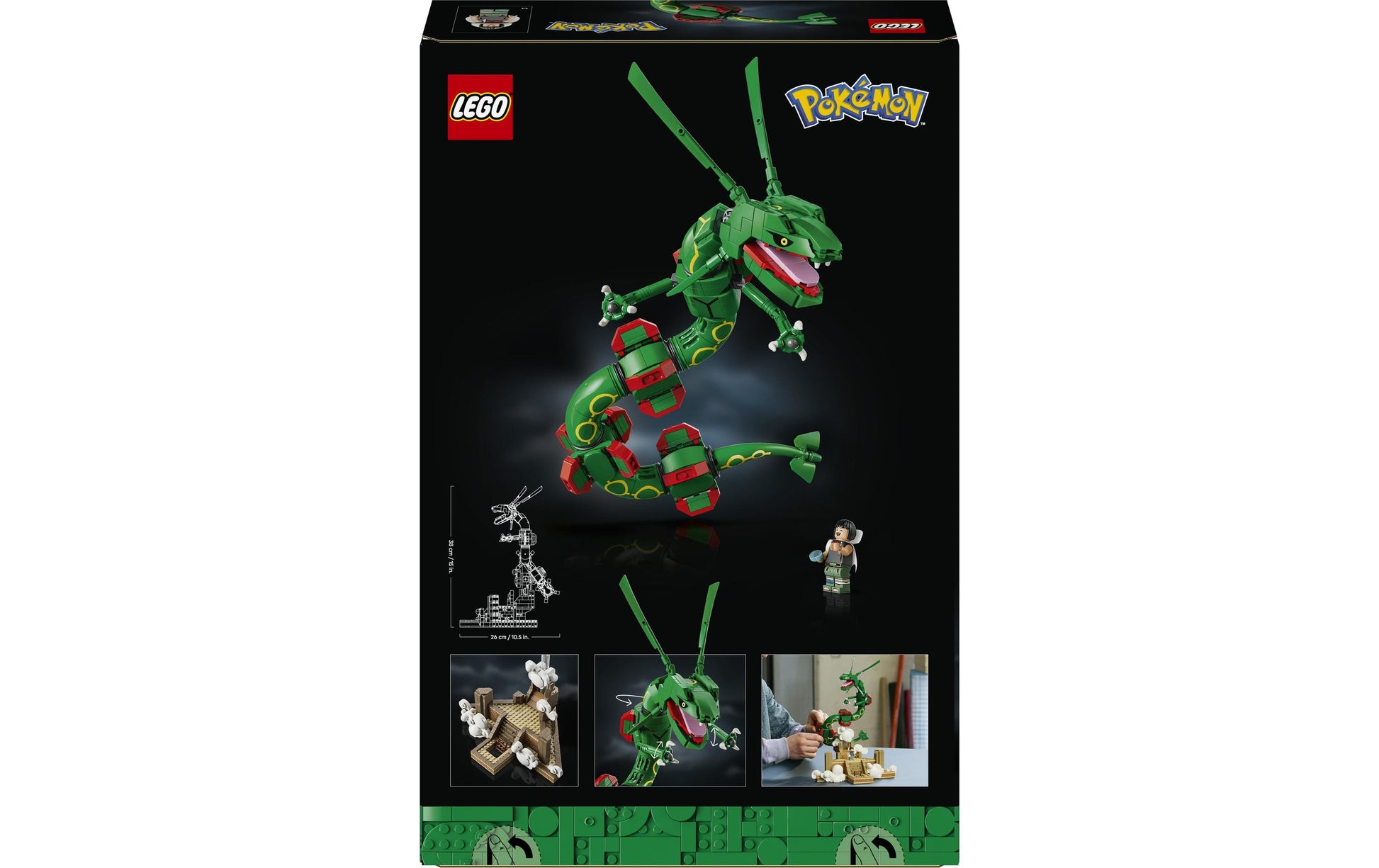 LEGO 72168 3D Puzzle Pokémon – 1083 Teile – 43,2 × 8,8 × 28,2 cm – ab 18 Jahren