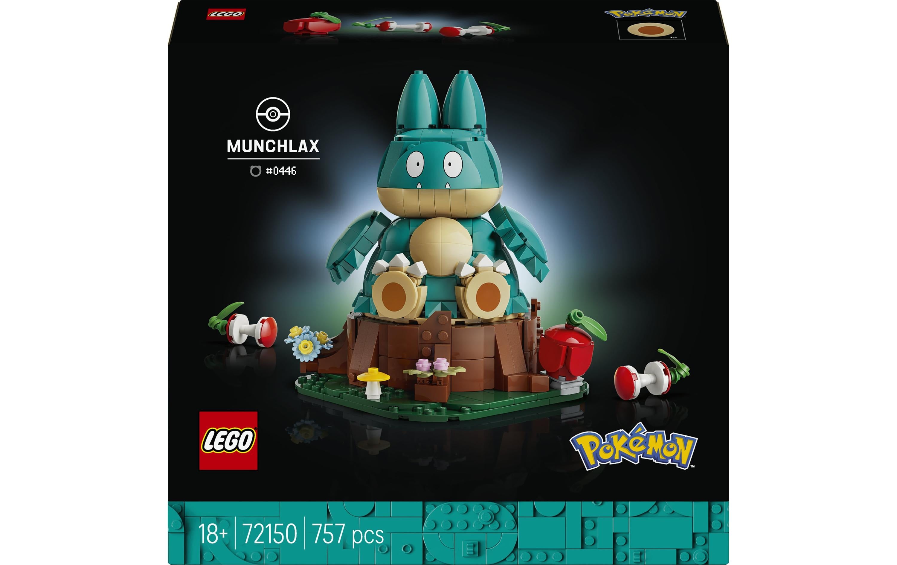 LEGO 72150 Bauset – Pokémon – 757-teilig – 26,2×7,6×28,2 cm – ab 18 Jahren