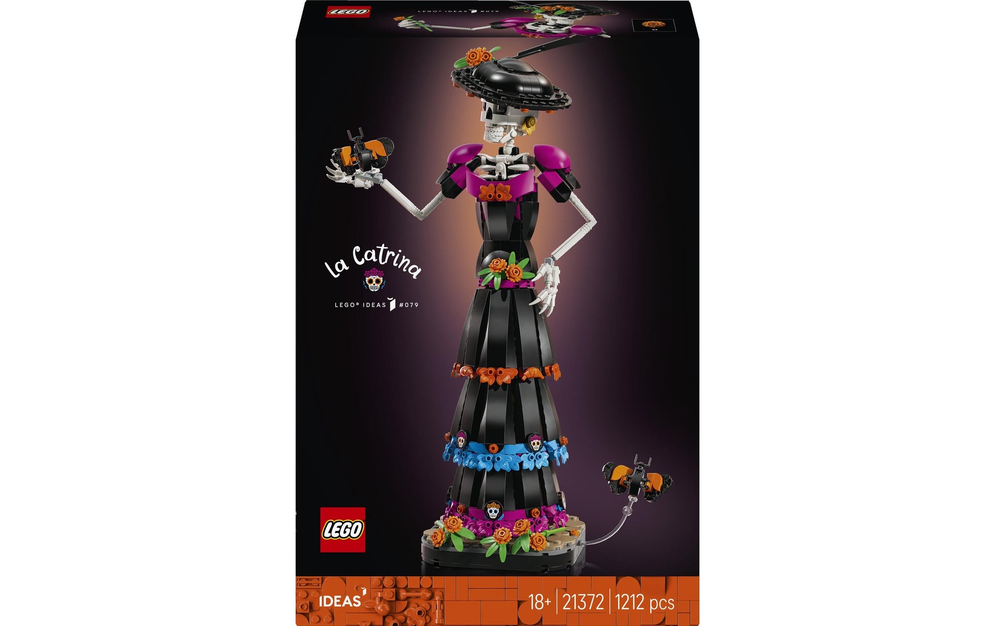 LEGO IDEAS 21372 Bausatz – 1'212-teilig – 38,2×9,4×26,2 cm – ab 18 Jahren