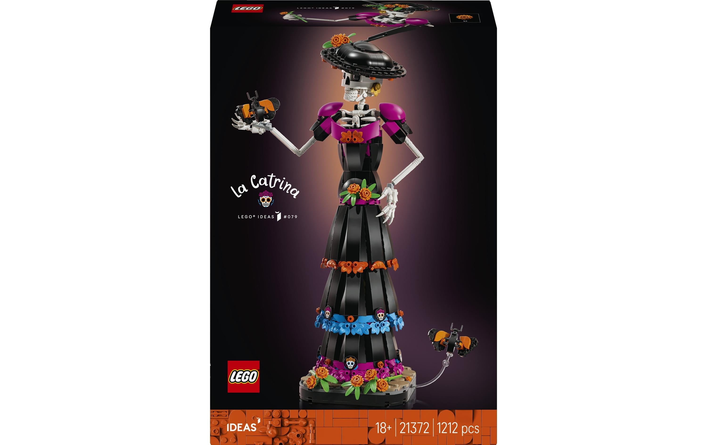 LEGO IDEAS 21372 Bausatz – 1'212-teilig – 38,2×9,4×26,2 cm – ab 18 Jahren